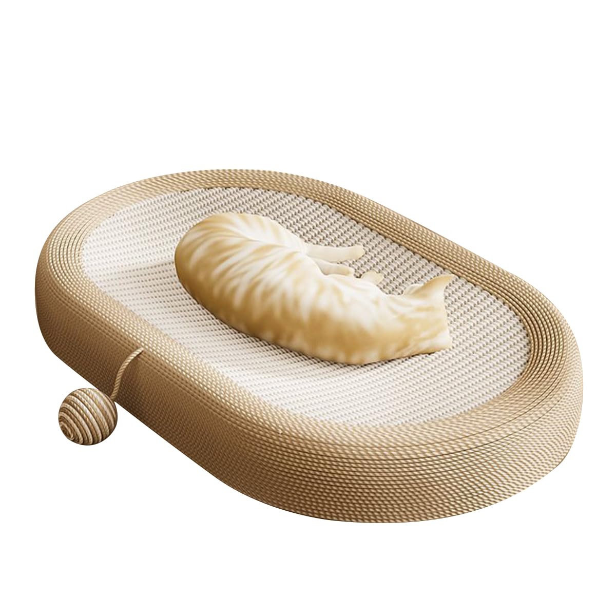 Panup rasca sisal 24 pulgadas, rascador duradero para gatos interiores