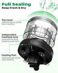 Dispenser Papettly con control de 2 g por comida para raciones precisas