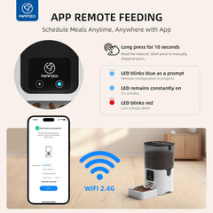 Papifeed capacidad 6L 25 tazas de alimento en un vistazo