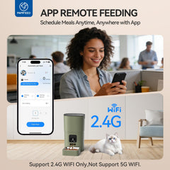 PAPIFEED control-app para programar comidas a distancia con comodidad.
