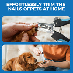 PAPIFEED lima-uñas para perros, 3 velocidades para uñas finas o gruesas.