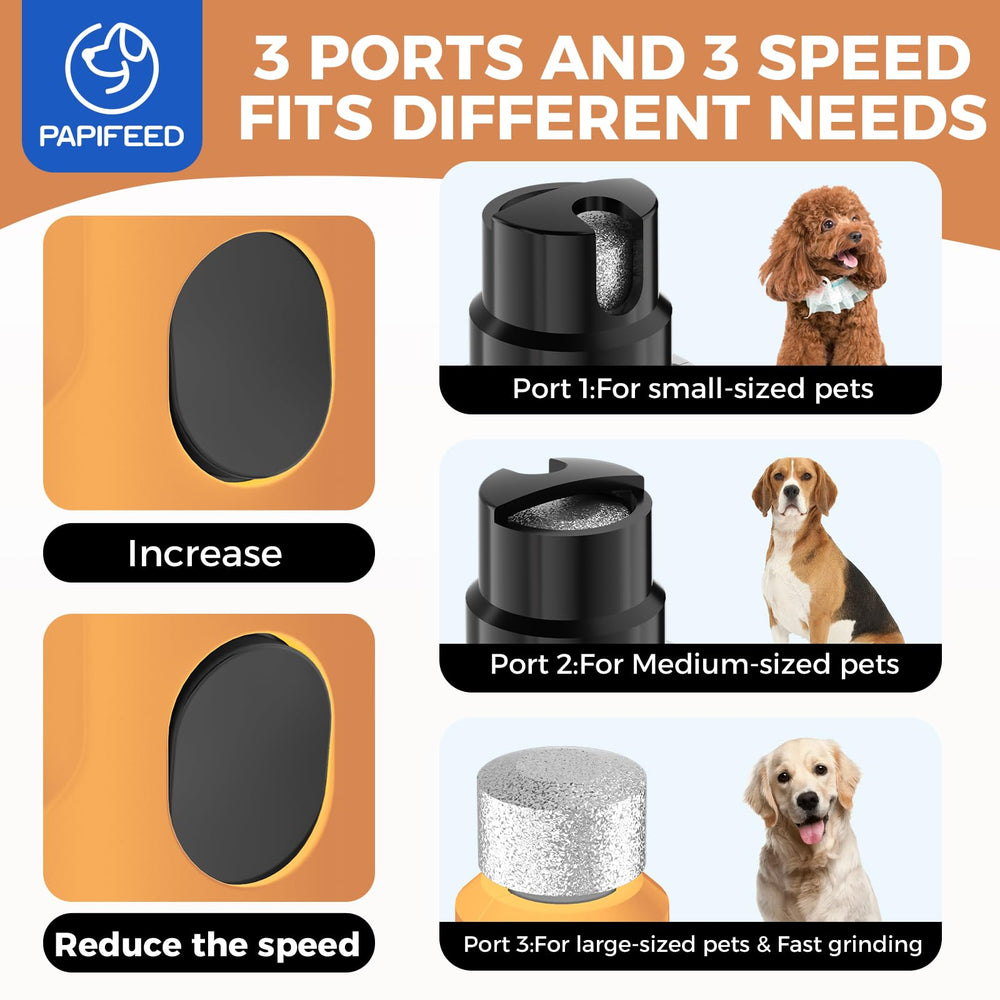 PAPIFEED luz-led-dual-perro mejora visibilidad de la uña al recortar.