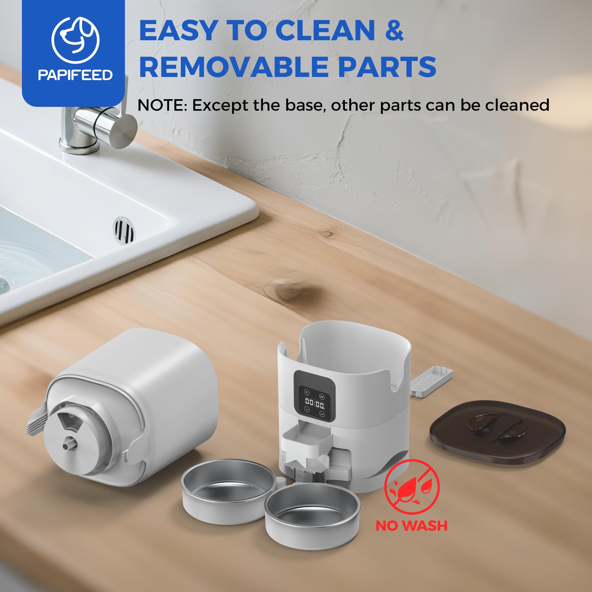 PAPIFEED respaldo de energía doble para interrupciones