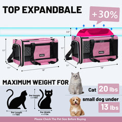 PAPZER transportín para gato en cabina compatible para viajar en avión.