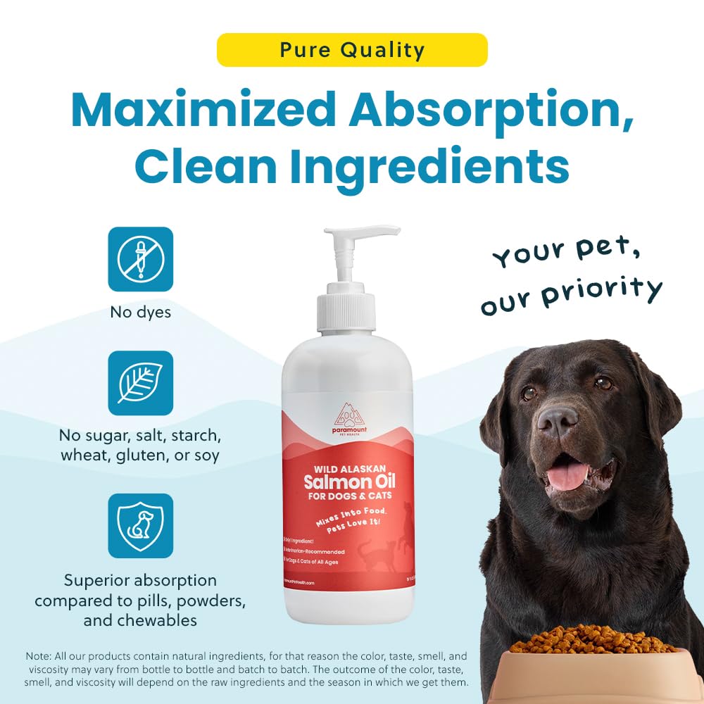 Paramount Pet Health mezcla con comida para perros y gatos.