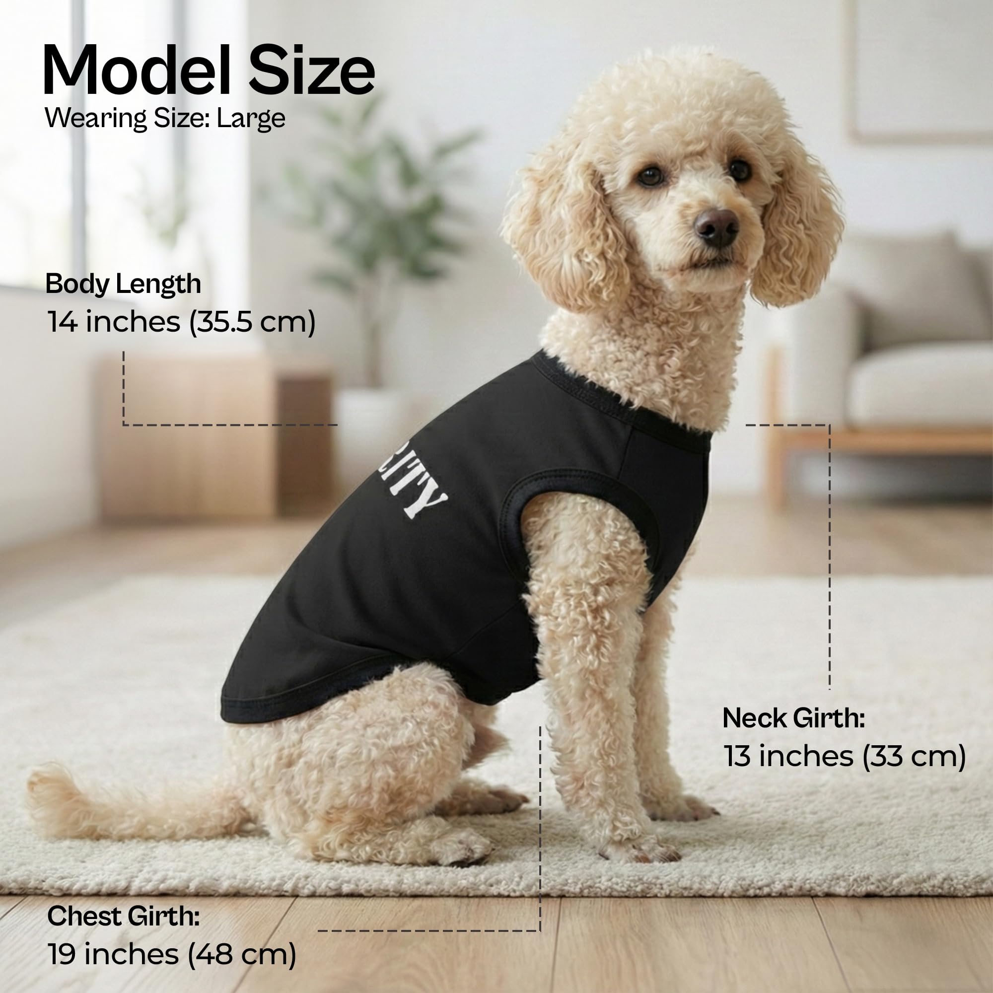 Parisian Pet, algodón 100% suave para la piel sensible de tu perro.