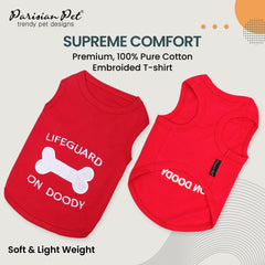 Camiseta parisian-pet cuello redondo sin mangas para verano cómodo.