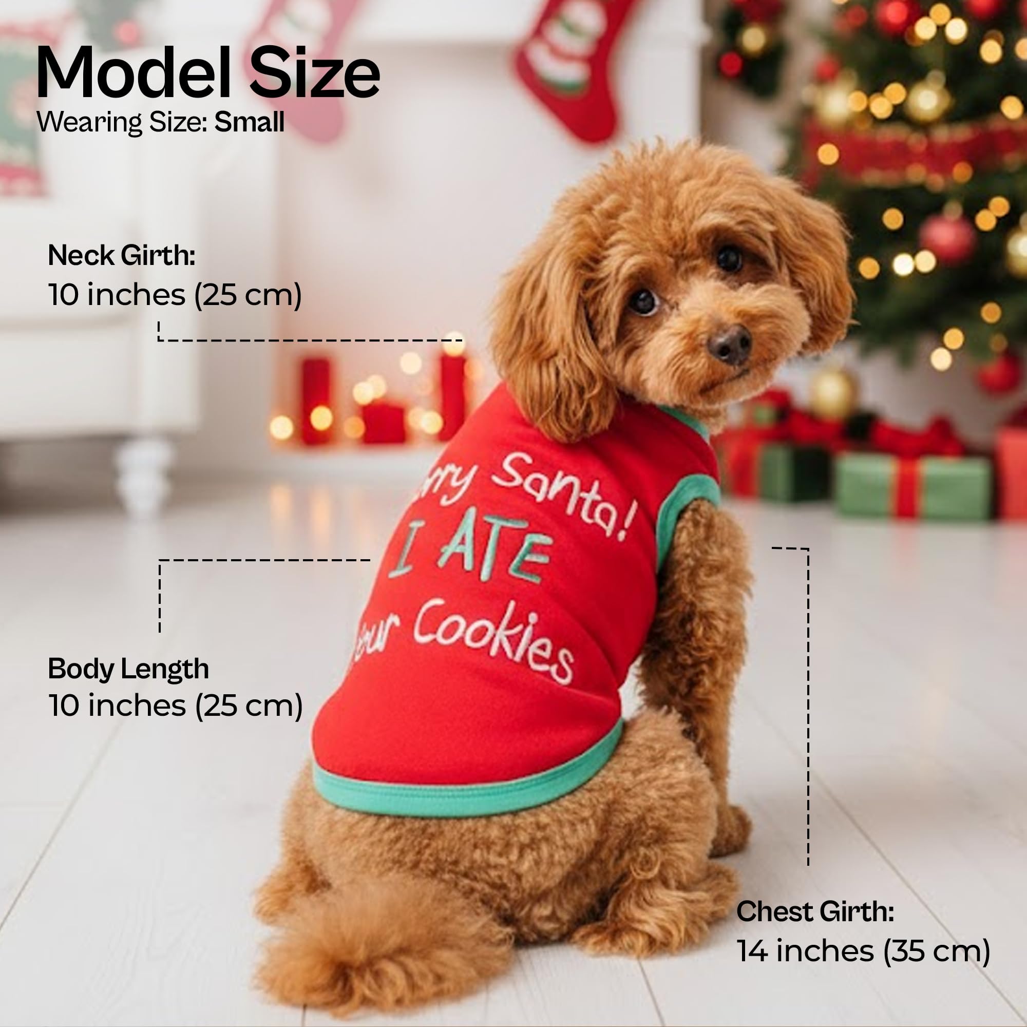 Camiseta sin mangas con cuello redondo Parisian Pet para mayor comodidad