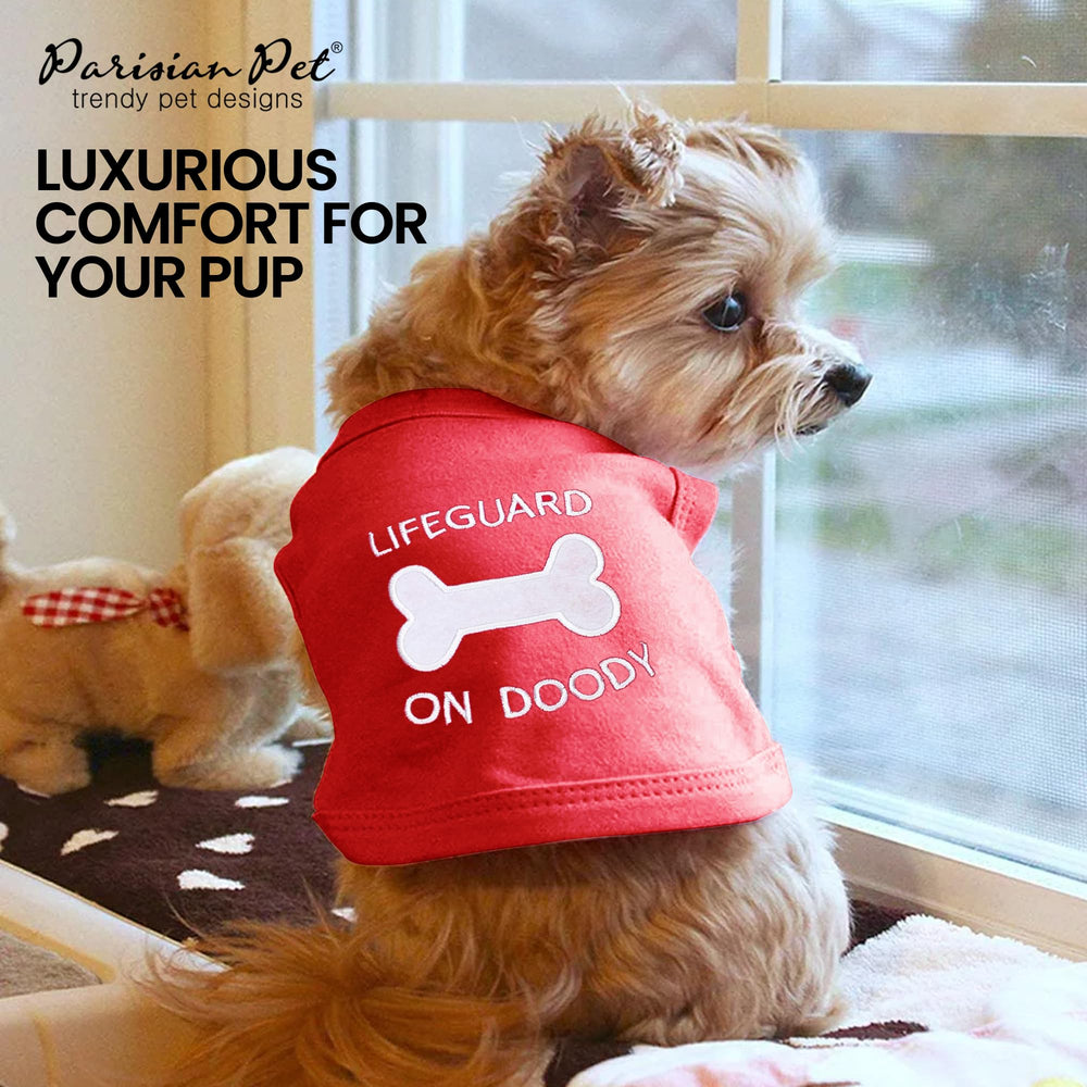 Camiseta parisian-pet con diseños bordados variados para cada ocasión.
