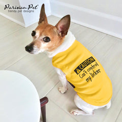 Camiseta parisian-pet para perros, lavado fácil y duradero.