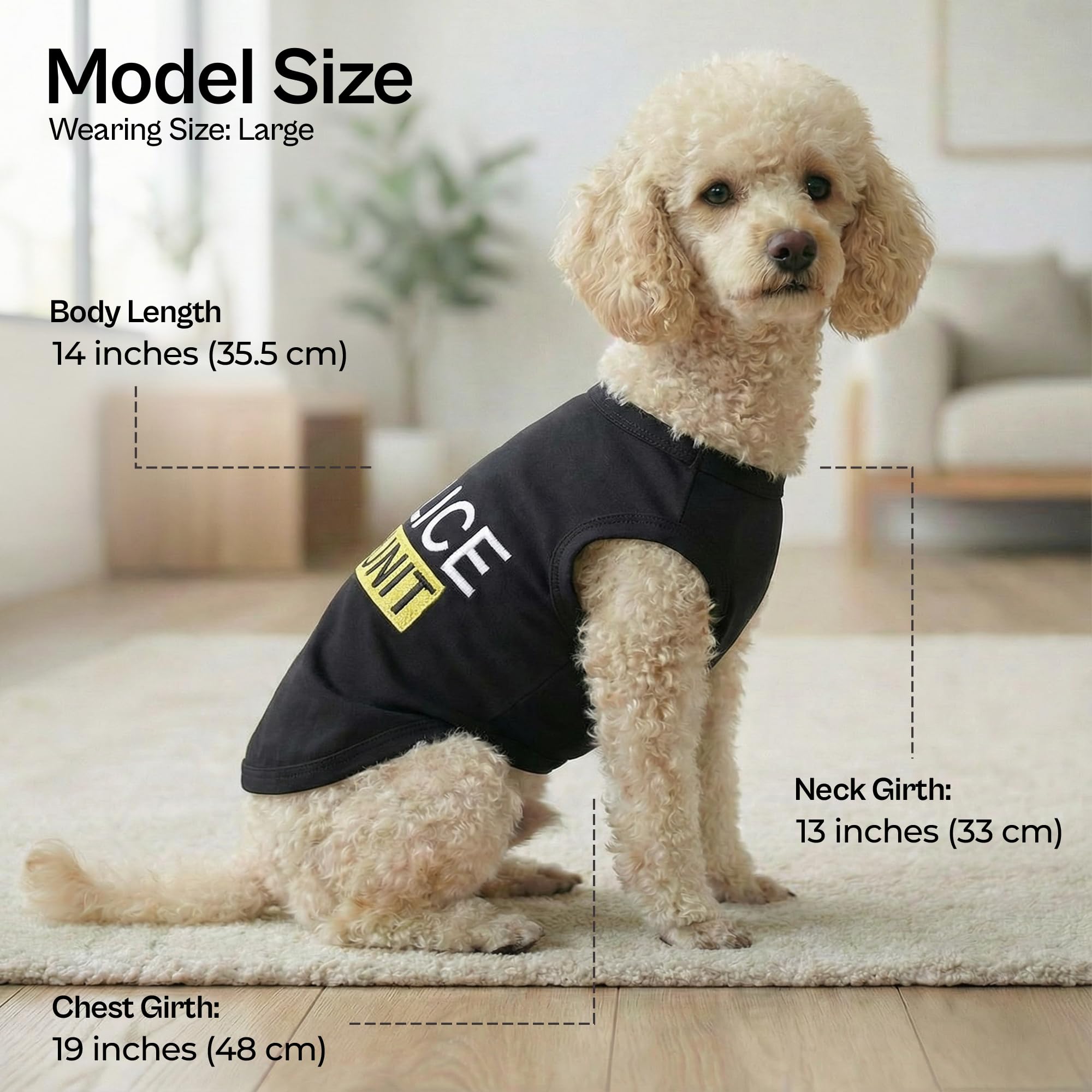 Camiseta Parisian Pet ligera-transpirable para días cálidos.