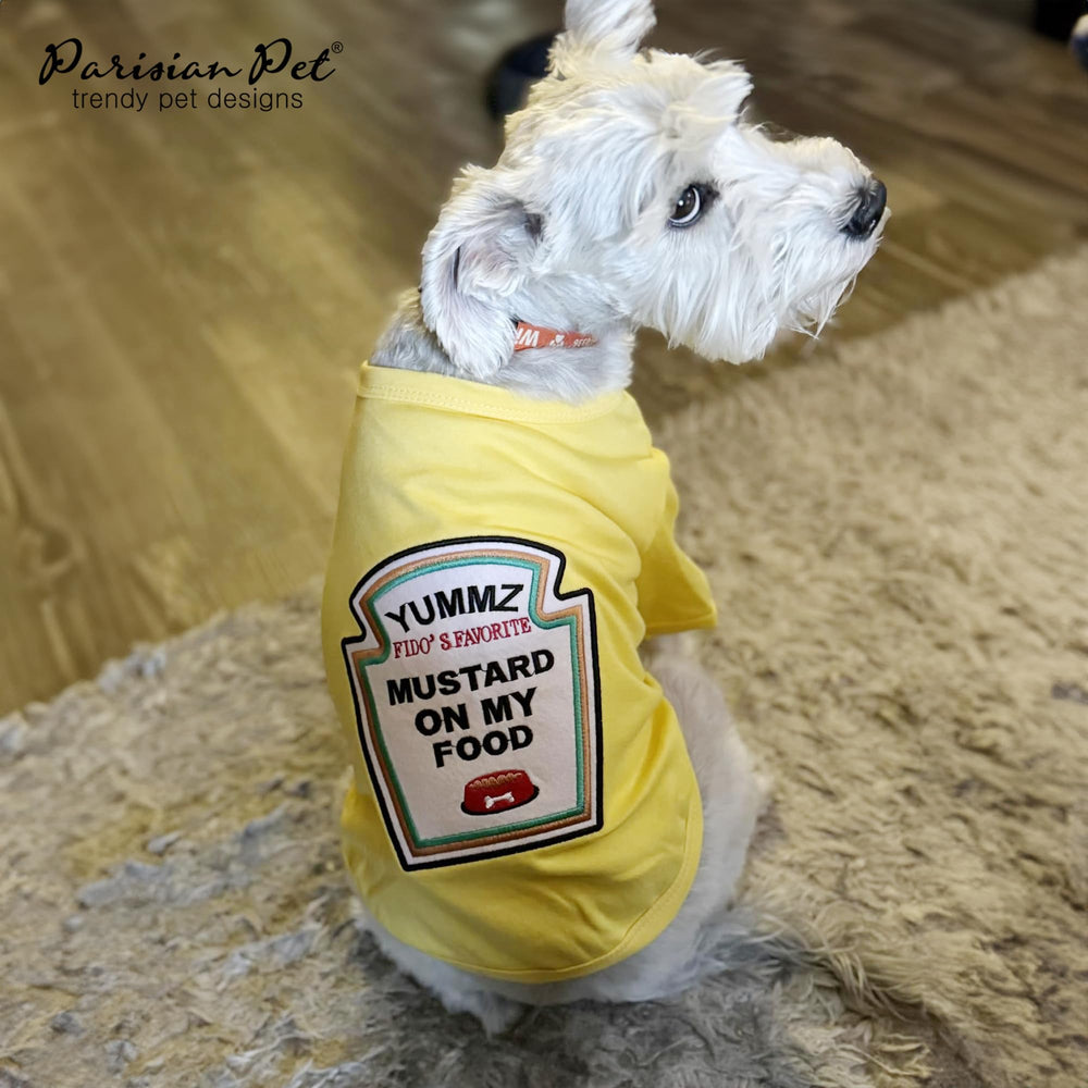 Camiseta Parisian Pet para ocasiones especiales; regalo original.