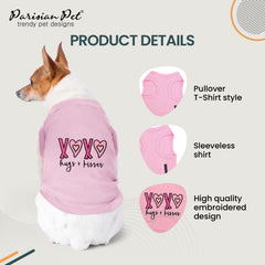 Pull-over sin mangas Parisian Pet, flexible para actividades al aire libre.