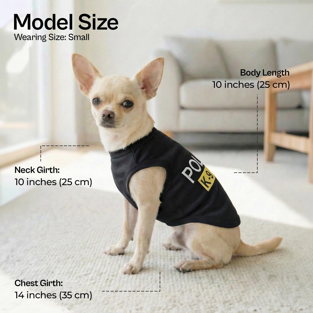 Camiseta sin mangas Parísian Pet, ligera y transpirable.