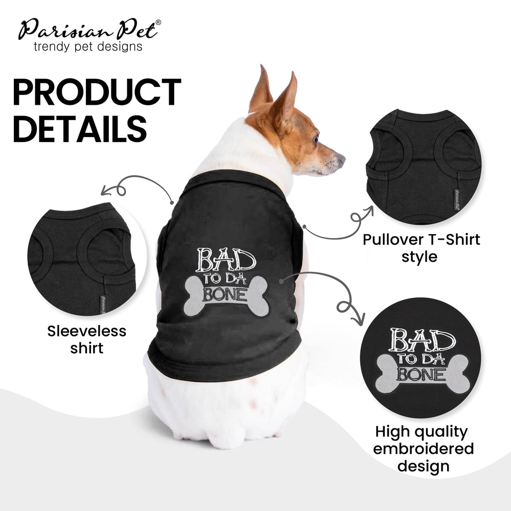 Camiseta Parisian Pet sin mangas para días cálidos.