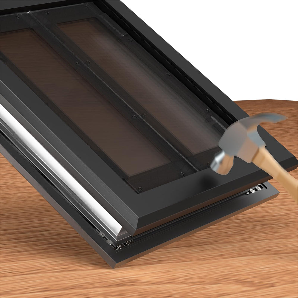PATAPLUS túnel telescópico de aluminio para un ajuste flexible.