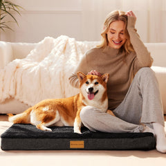 Patas Lague Cama Ortopédica XL con funda lavable facilita la limpieza y mantenimiento.
