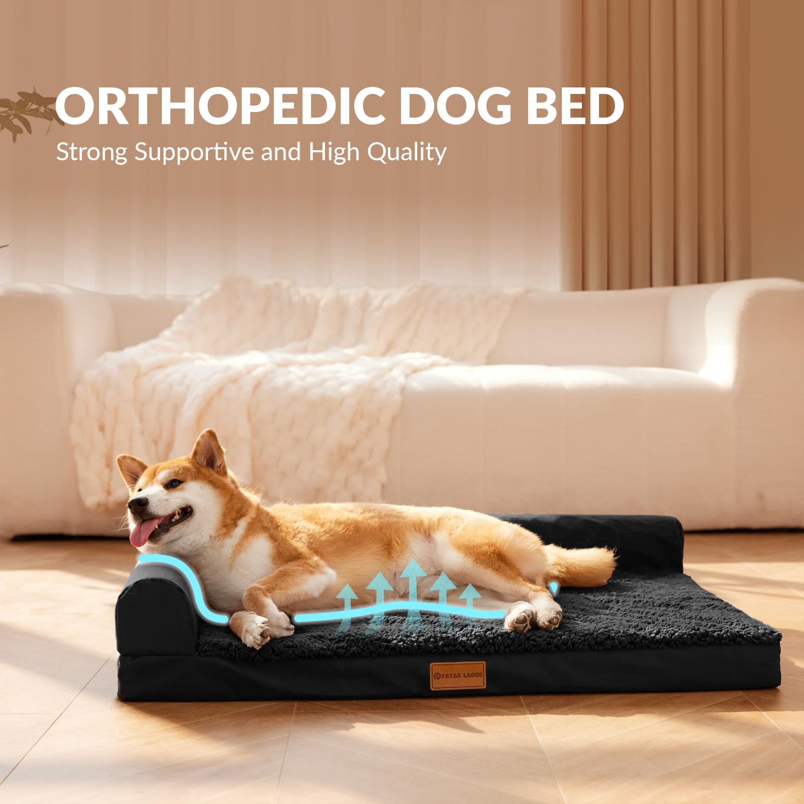 Patas Lague funda desmontable lavable para limpieza rápida.