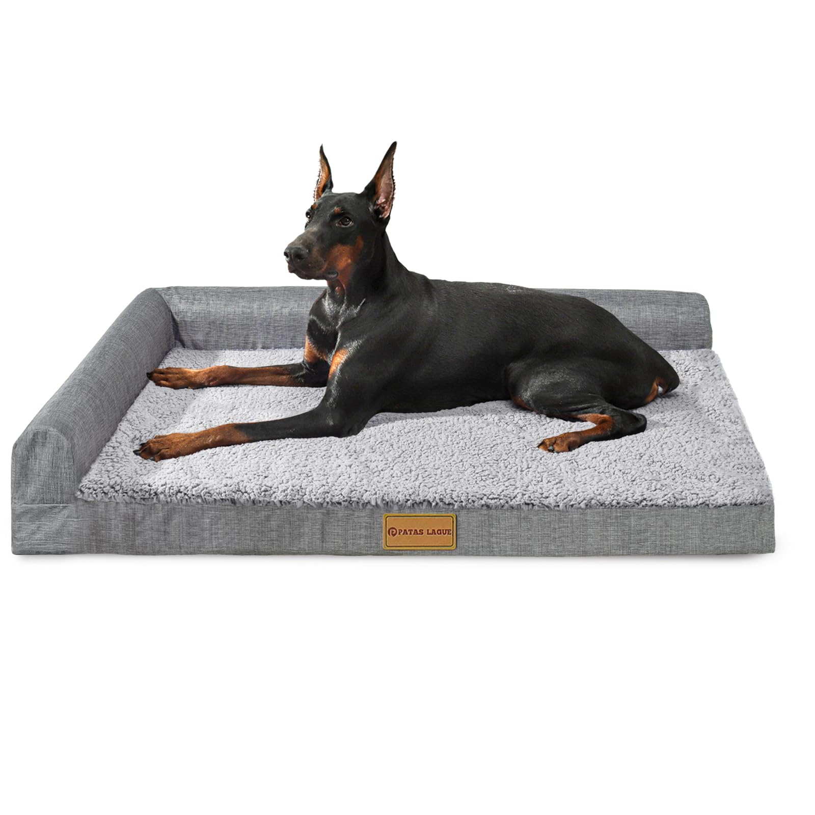 Patas Lague cama ortopédica XL para perros, soporte cómodo y duradero.