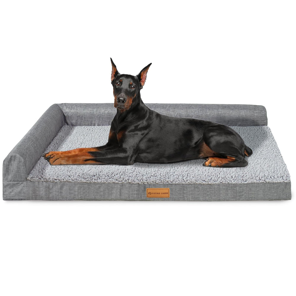 Patas Lague cama ortopédica para perros XL con soporte.