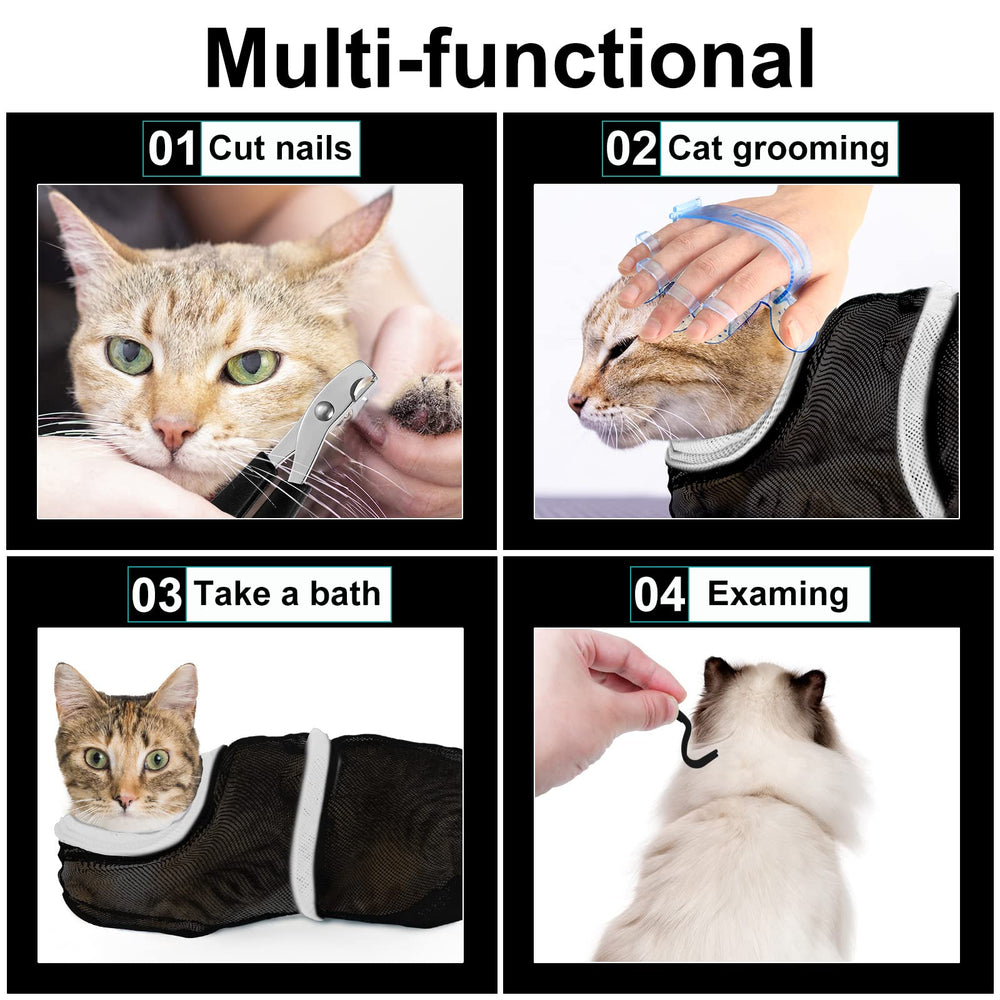 Patelai cepillo masaje para gatos, calma y pelaje brillante