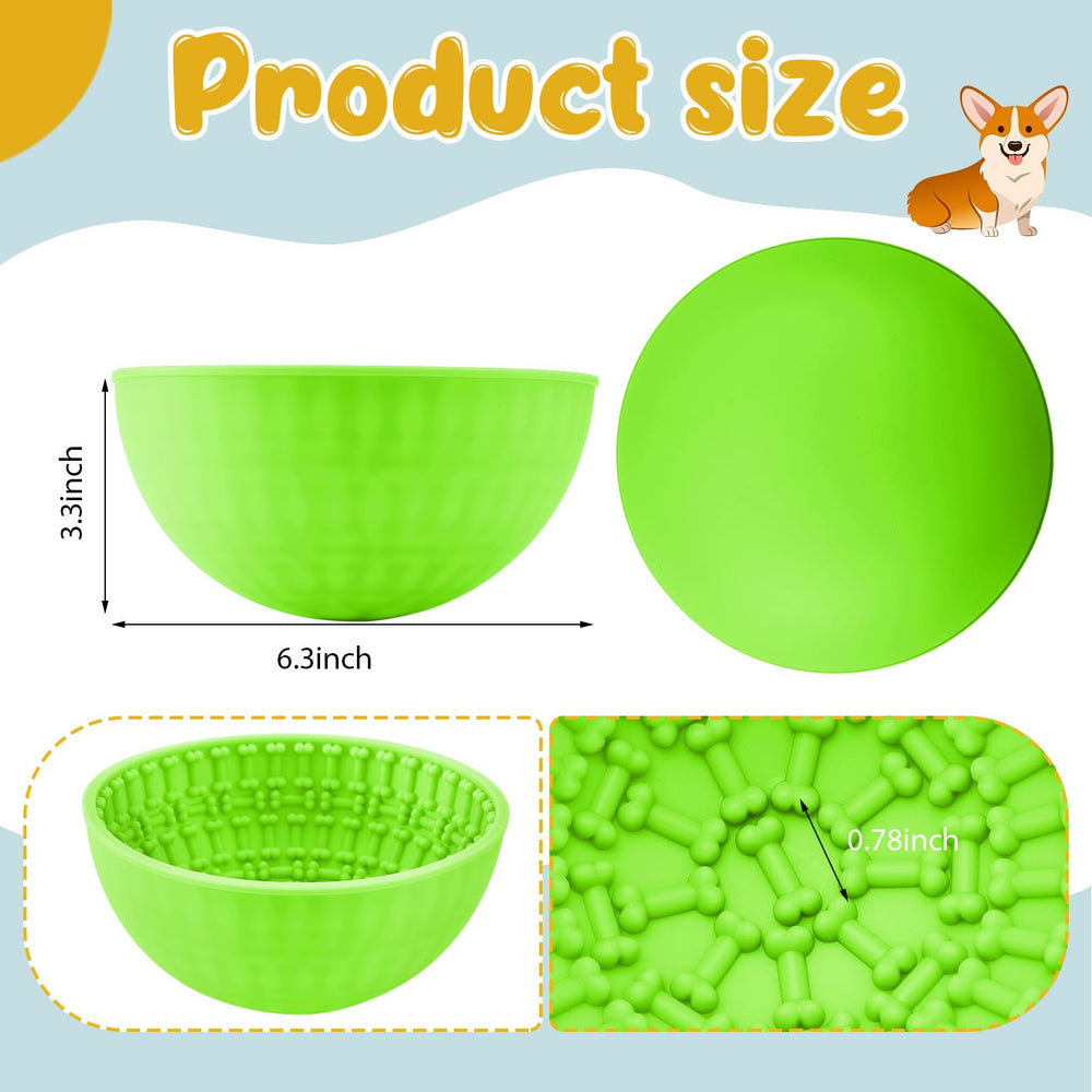 Tapete de lamido Patelai para perros de silicona, ideal para reducir la ansiedad durante la comida.