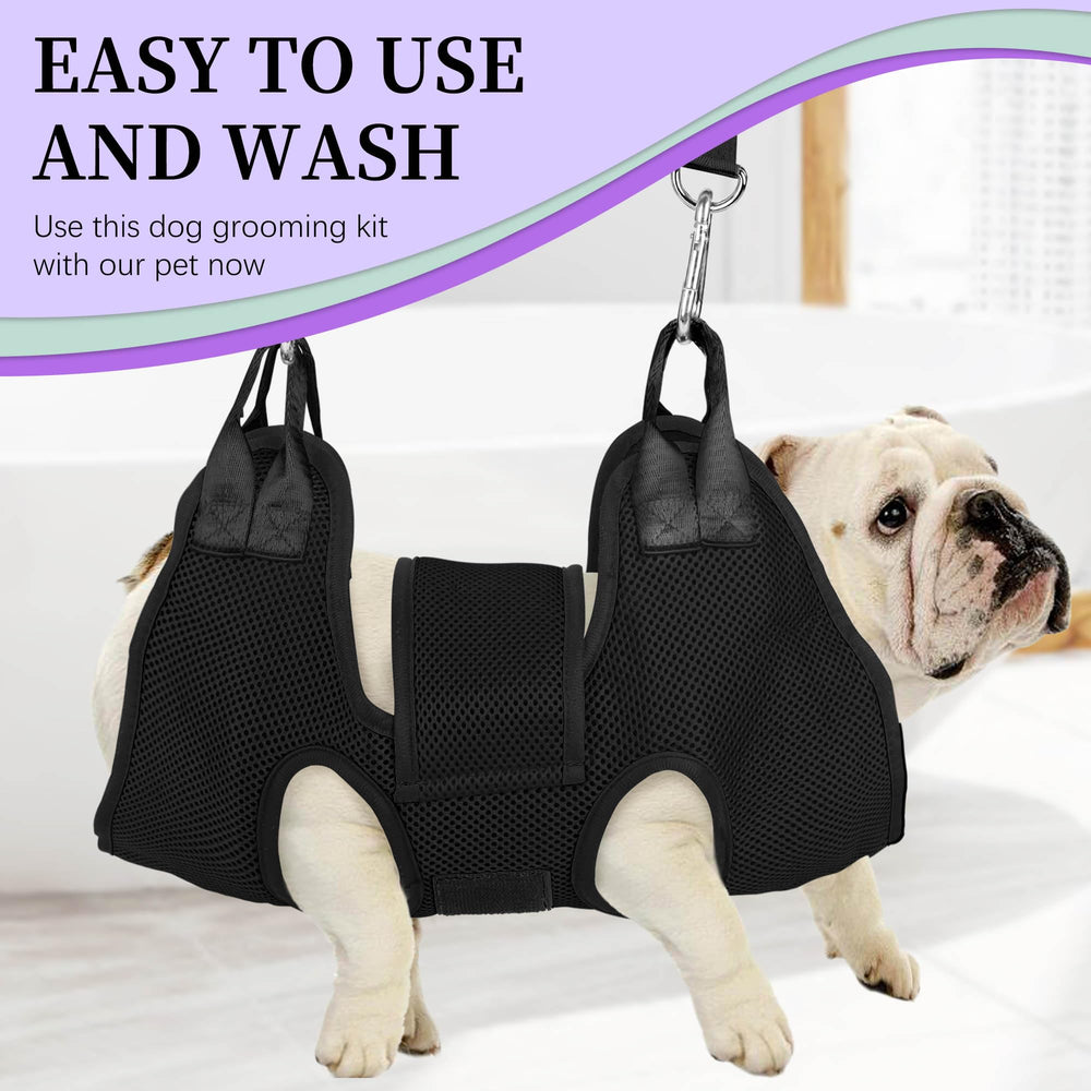 PatiencET hamaca para cuidado de mascotas, ideal para uñas, baño y cepillado.