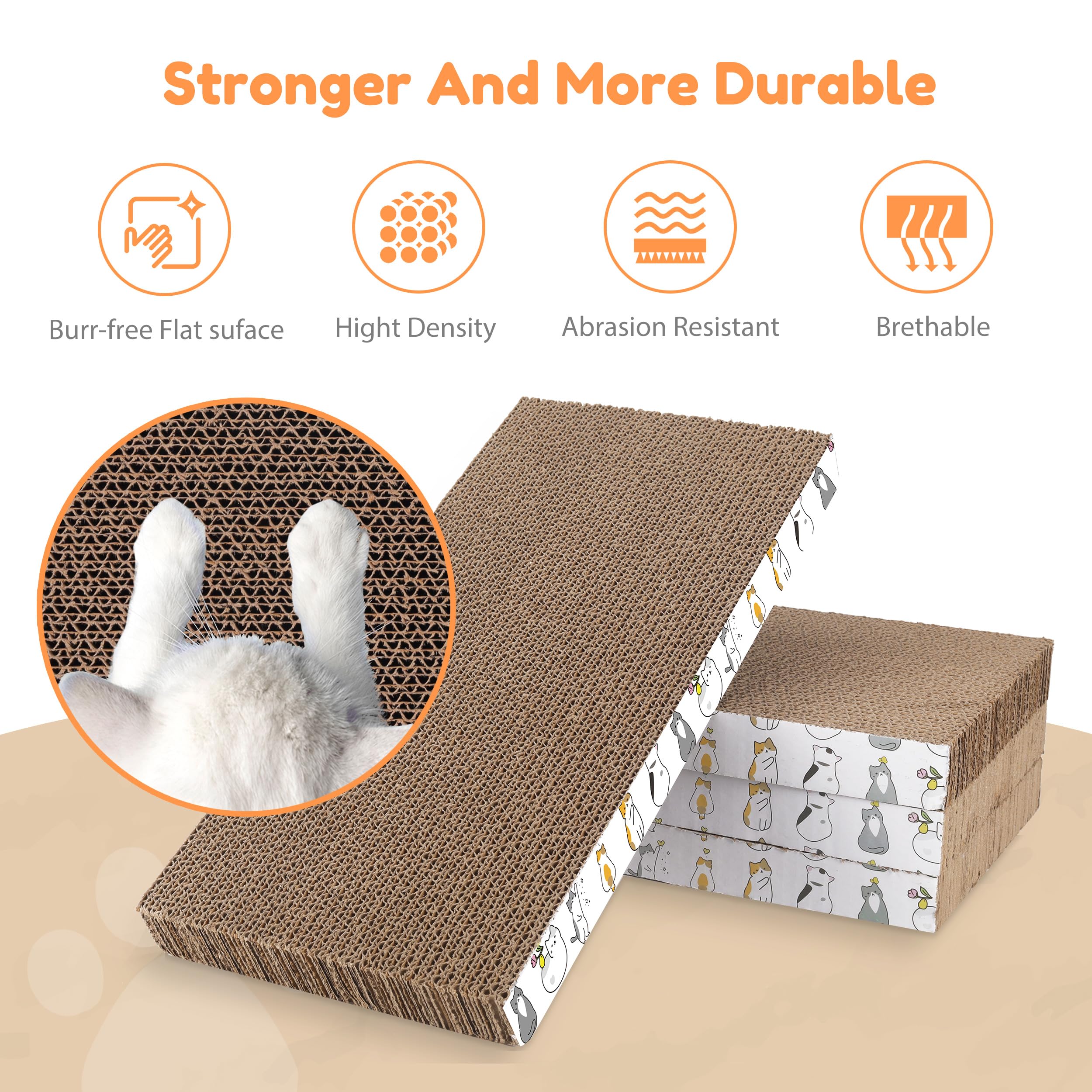 PatiencET material ecológico y seguro para gatos en interiores.