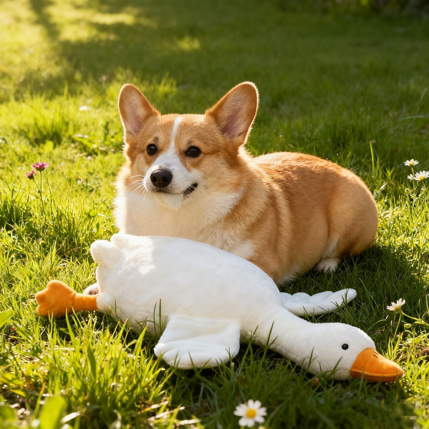 Pato Realista para Perro, fomenta juego interactivo y curiosidad.