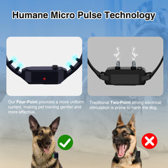 PatPet collar con alcance de 4200 ft para entrenar en interiores y exteriores.