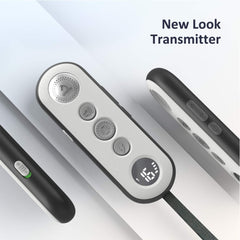 PATPET control remoto recargable con carga rápida para sesiones prolongadas de adiestramiento.