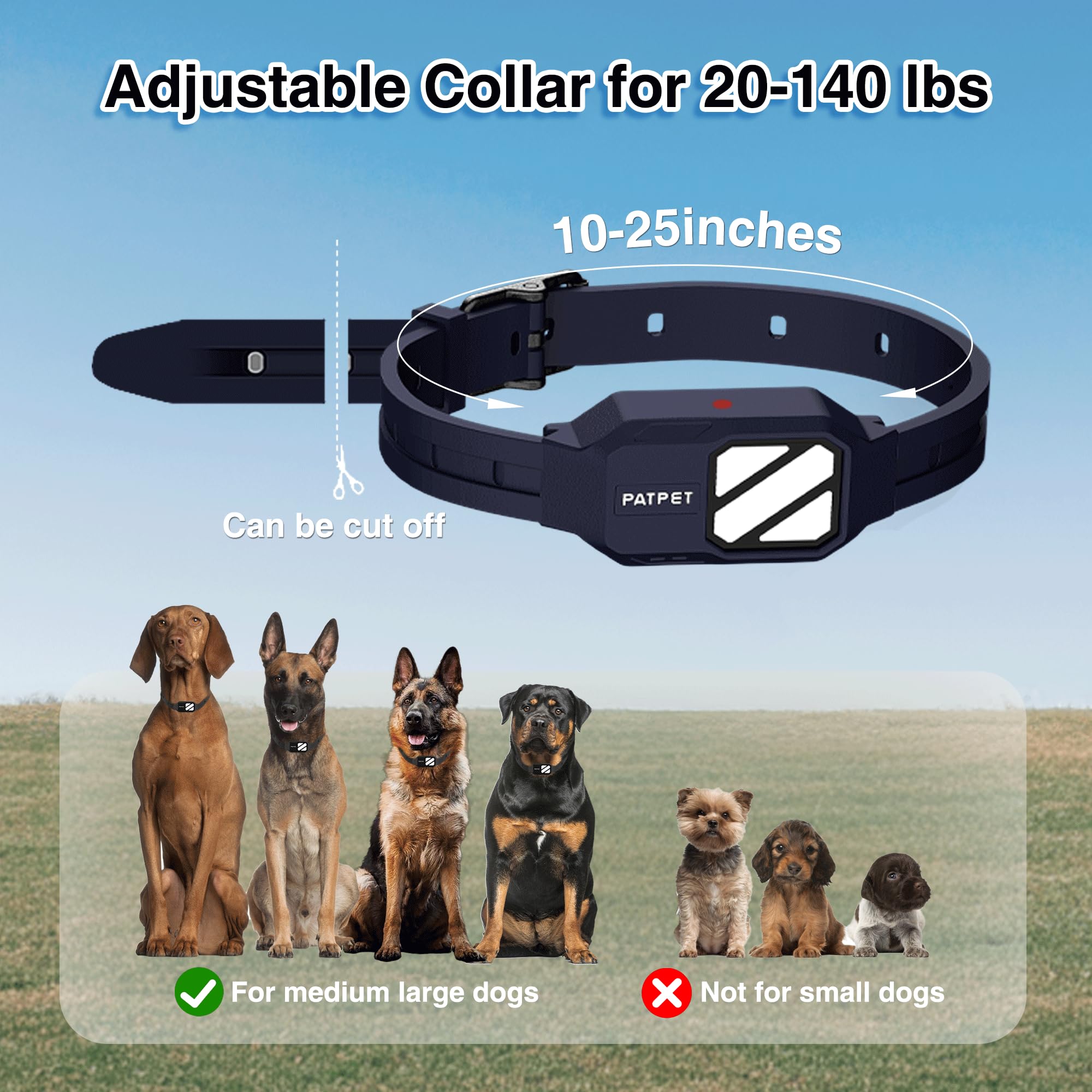 PatPet sistema magnético de encendido/apagado para entrenamiento sin botones.