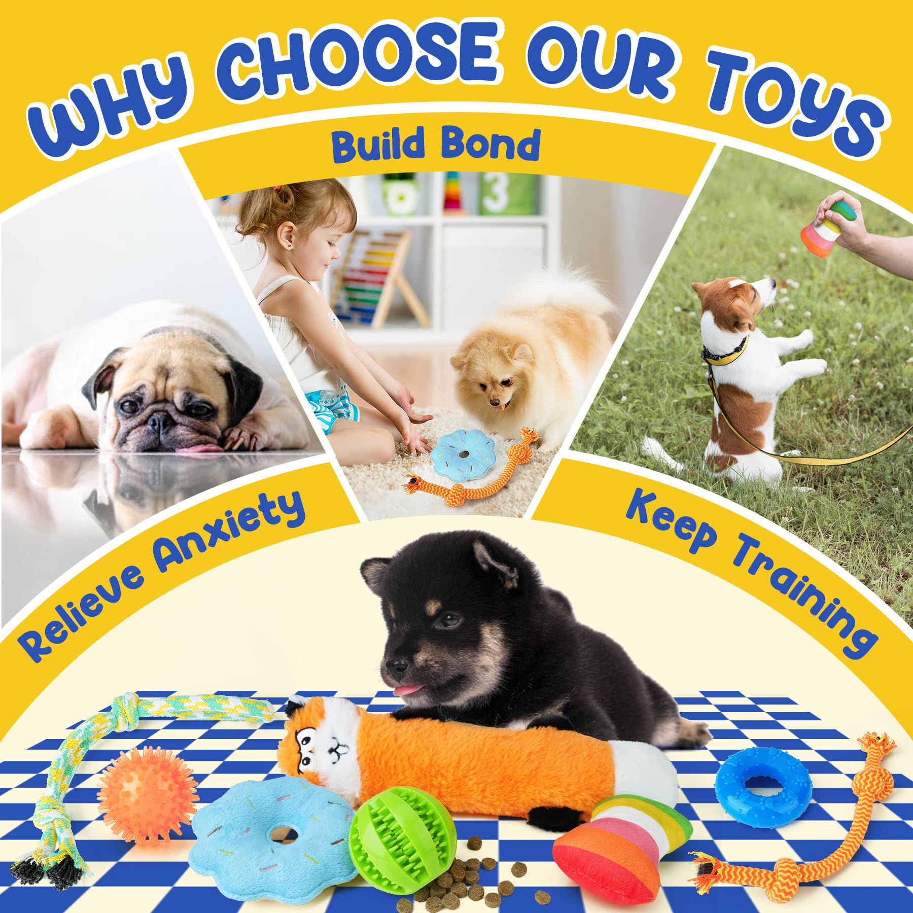 PatsFran conjunto para perros pequeños, entretenimiento diario recomendado.