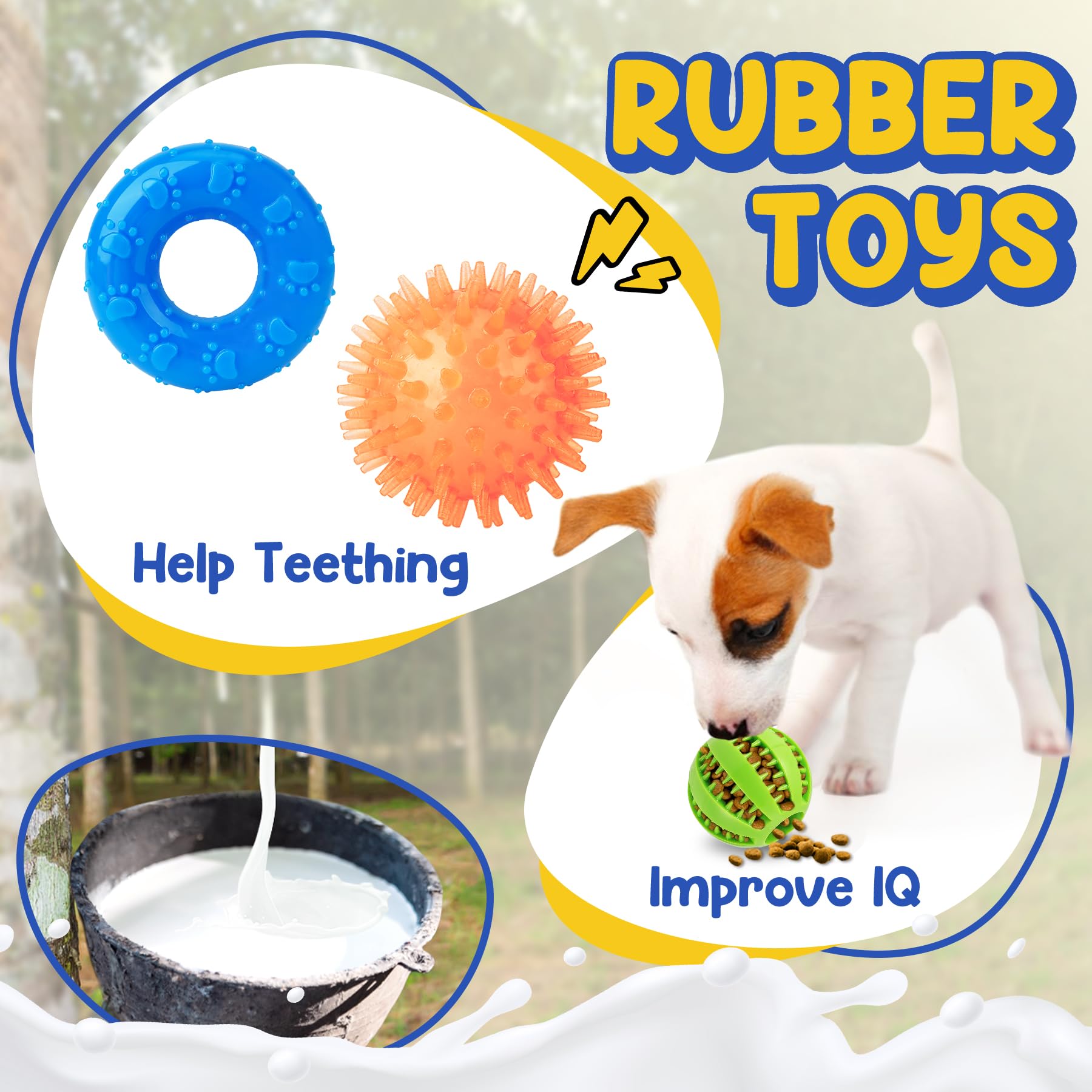 PatsFran juguete de peluche con chirriador, fomenta juego diario.