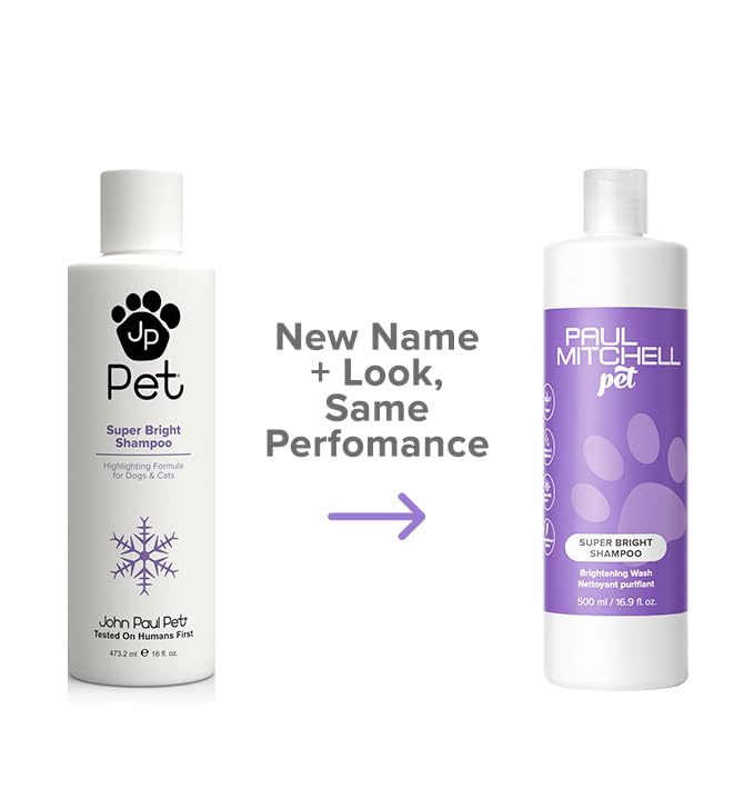 Paul Mitchell Pet Super Bright Shampoo, espuma: limpieza suave con brillo.