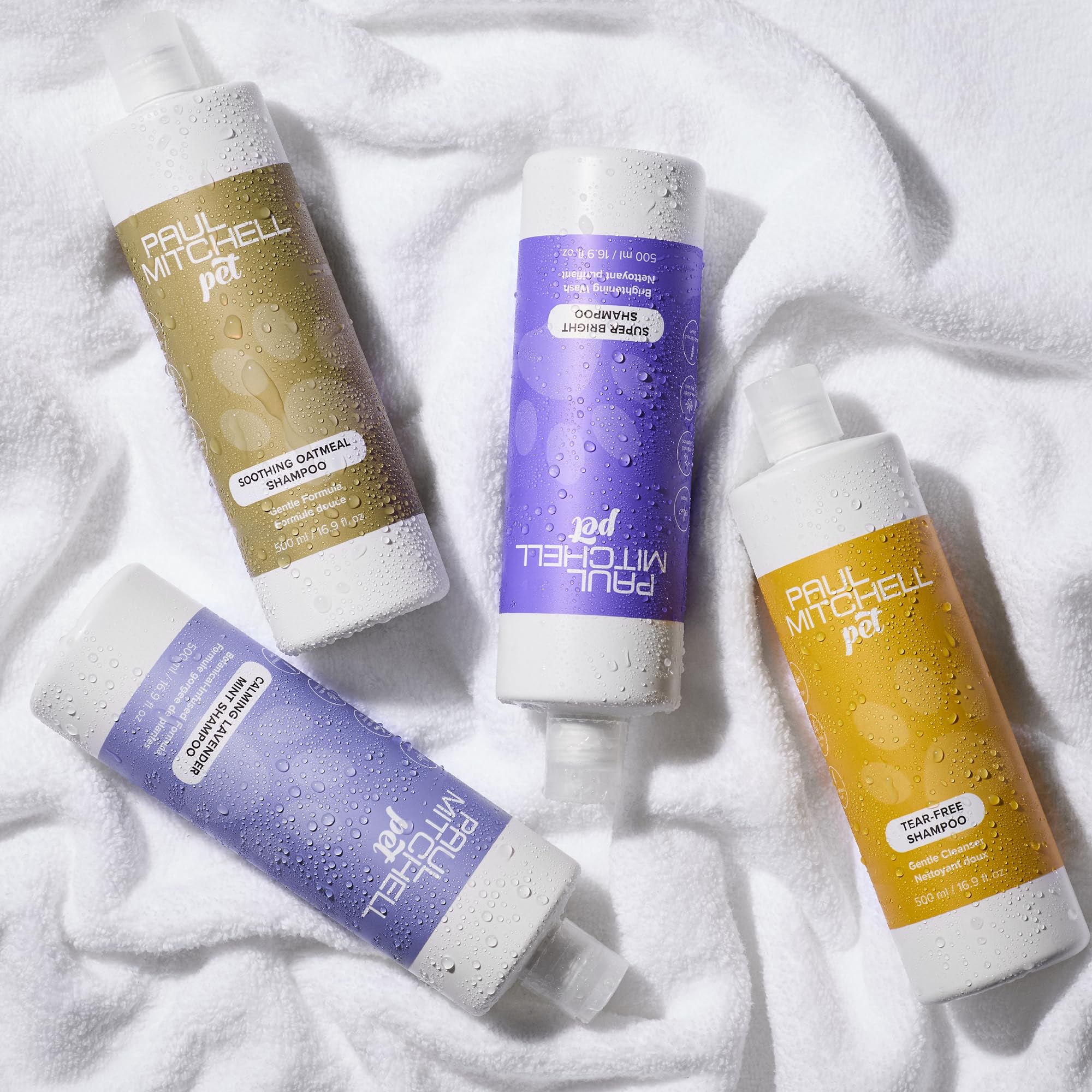Paul Mitchell Pet Super Bright Shampoo, frasco vegano: fórmula vegana y sin gluten.