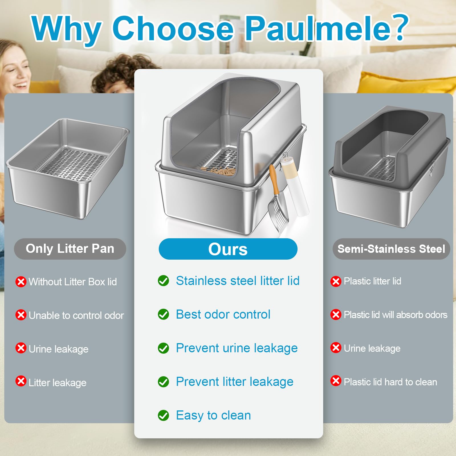 Paulmele pan sifado para pellets de pino facilita separación y reducción de polvo.