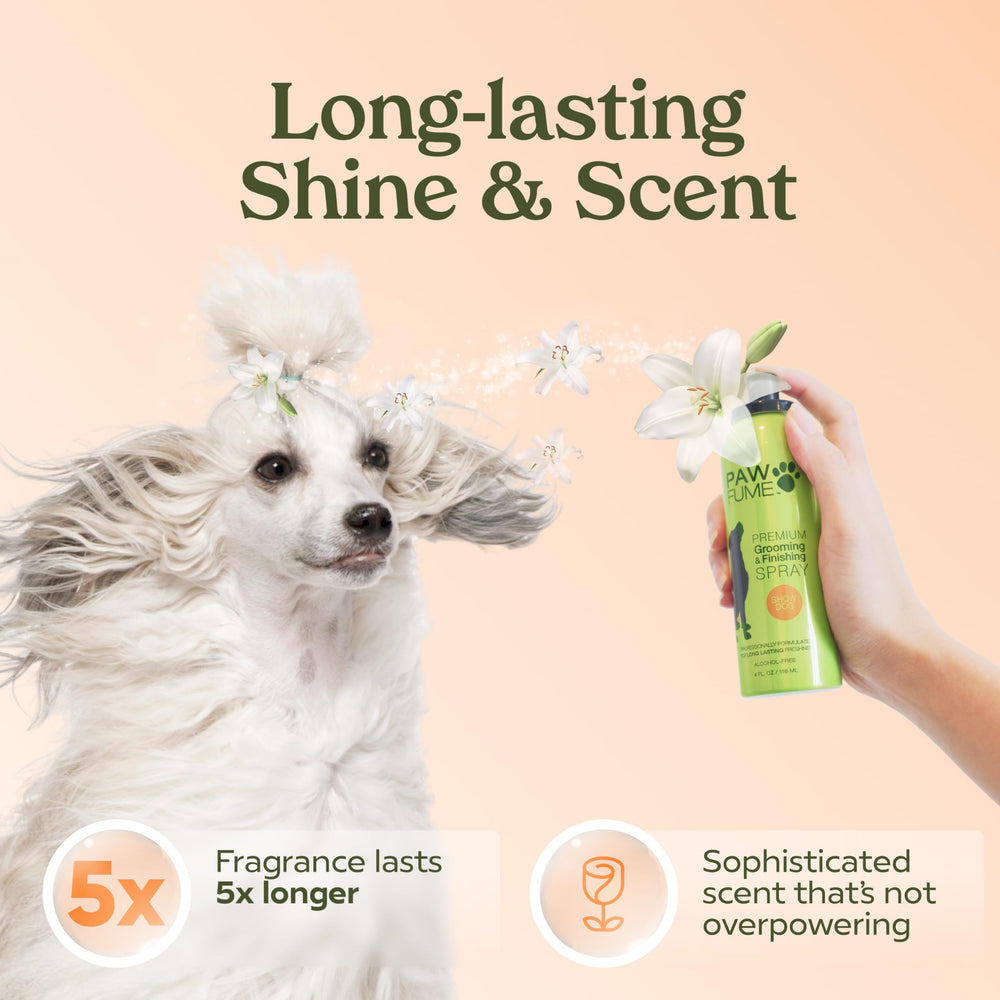 Paw Fume aroma-dulce: fragancia suave y agradable para perros.