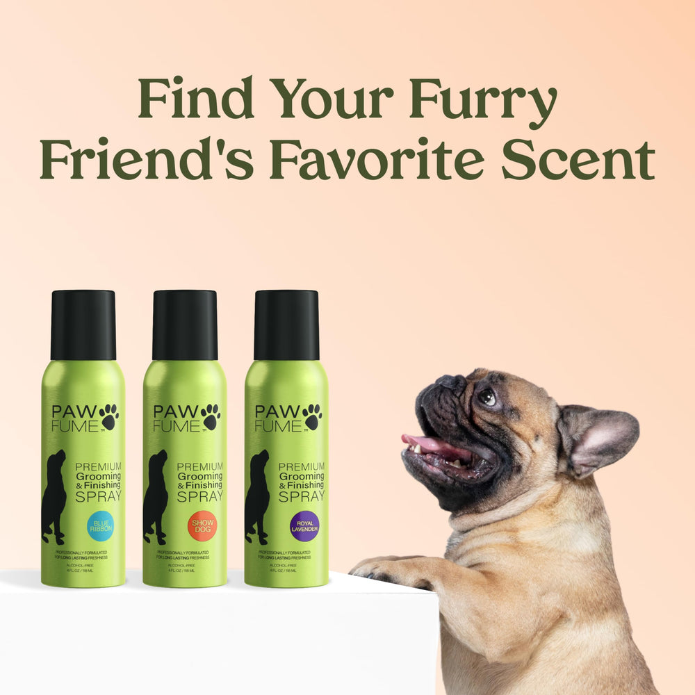 Paw Fume brillo-pelo: pelaje sedoso tras cada cepillado.