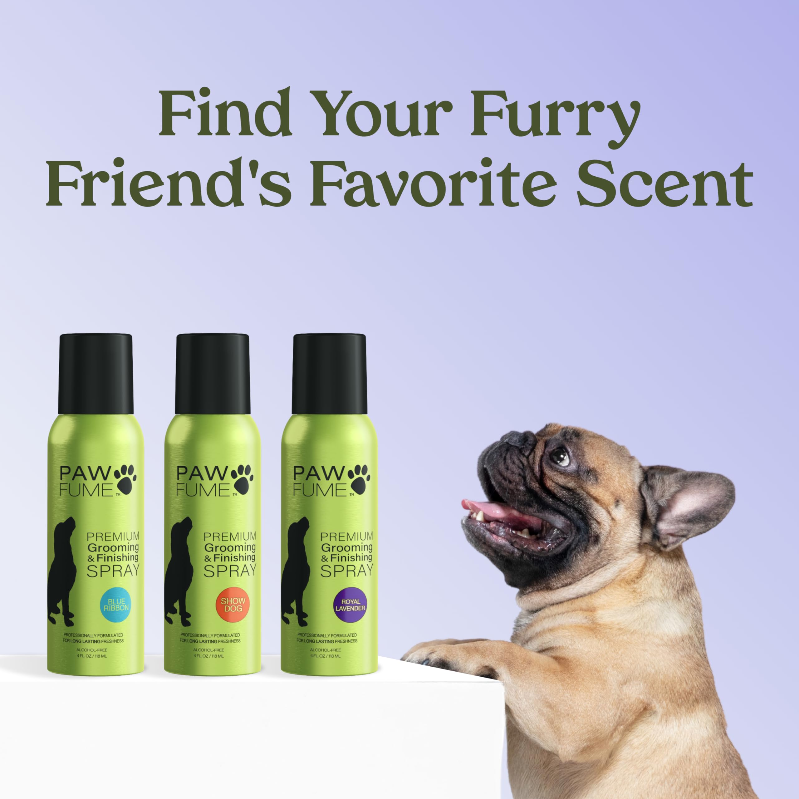 Paw Fume cabello suave y brillante tras cada uso.