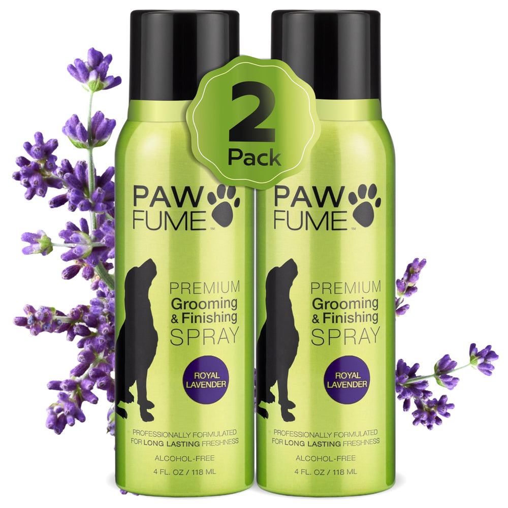Paw Fume pulverizador de niebla fina para un aroma duradero en pelaje.