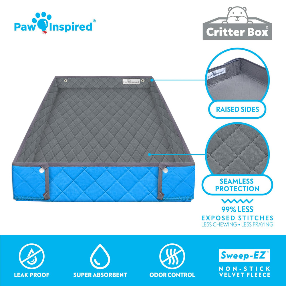 Paw Inspired Critter Box Liner diseno seguro y comodo para roedores.
