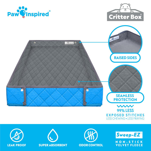 Paw Inspired Critter Box Liner diseno seguro y comodo para roedores.