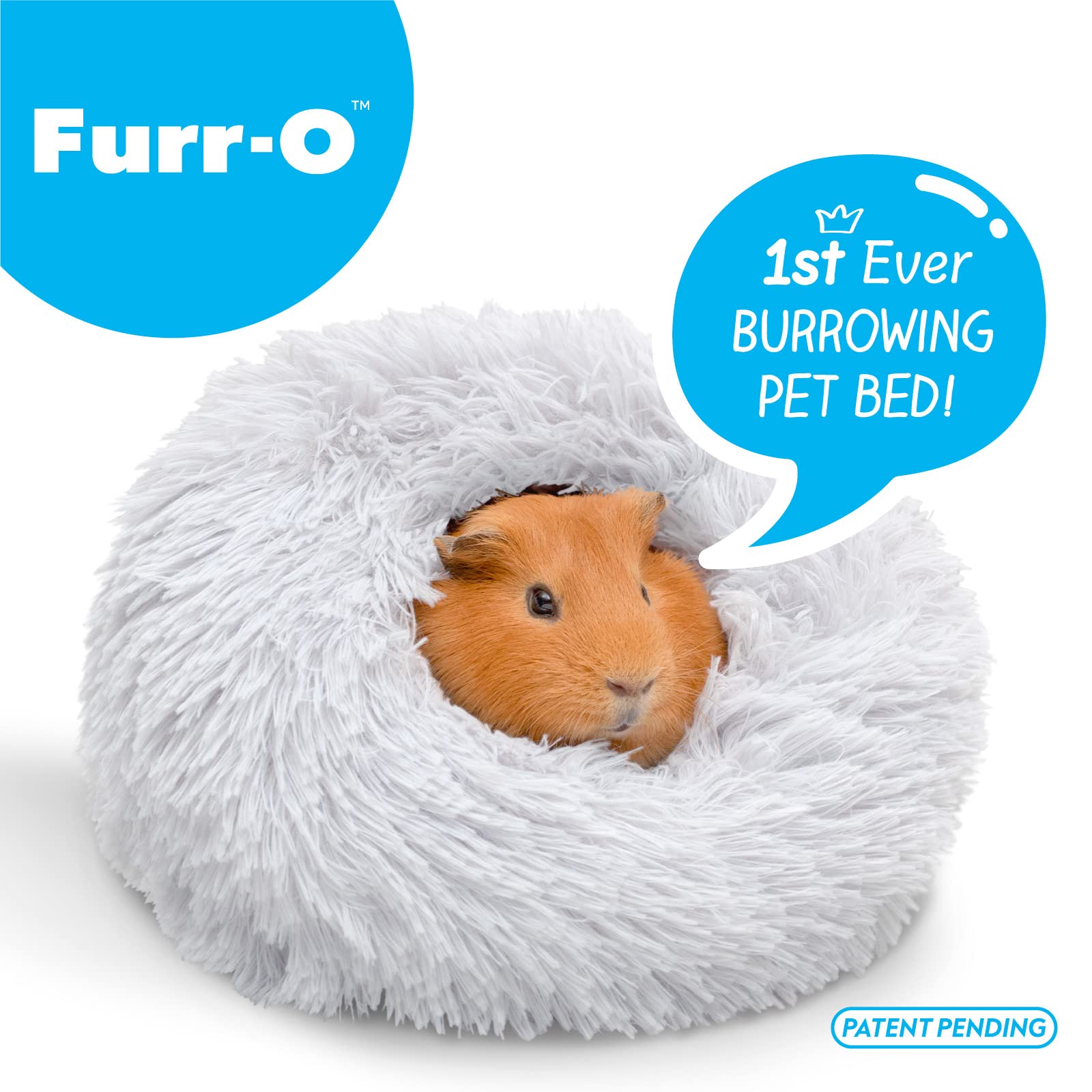 Paw Inspired Furr-O base-spandex con cremallera para mayor estabilidad al jugar.