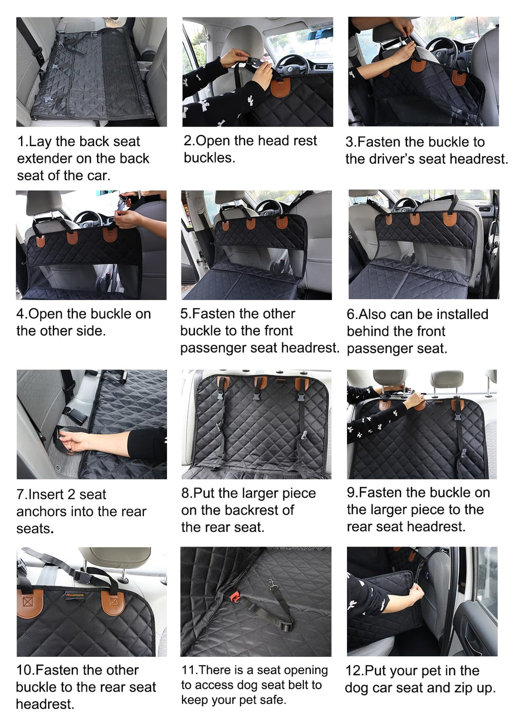 Paw Jamboree funda de almacenamiento facilita guardar y transportar el asiento