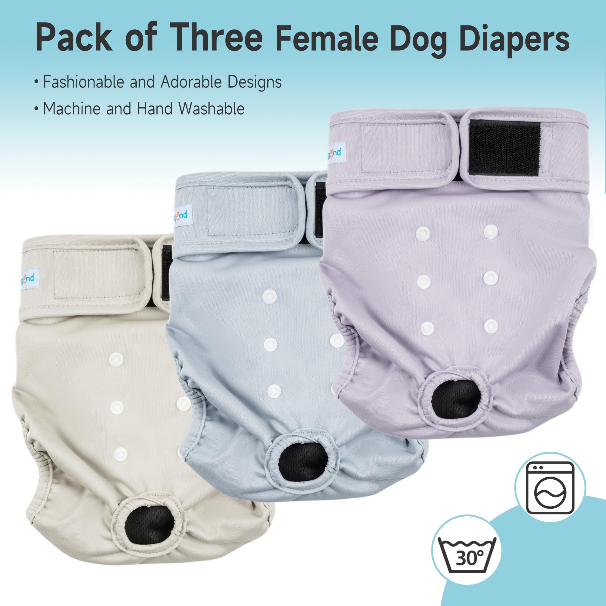 Paw Legend pañales absorbentes evitan fugas con malla transpirable