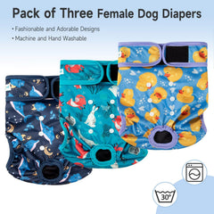 Paw Legend pañales reutilizables y lavables para uso diario