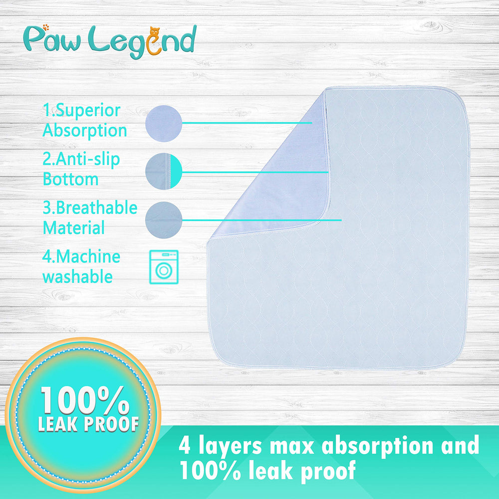 Paw Legend tapete de viaje para perros, cómodo en casa o coche.