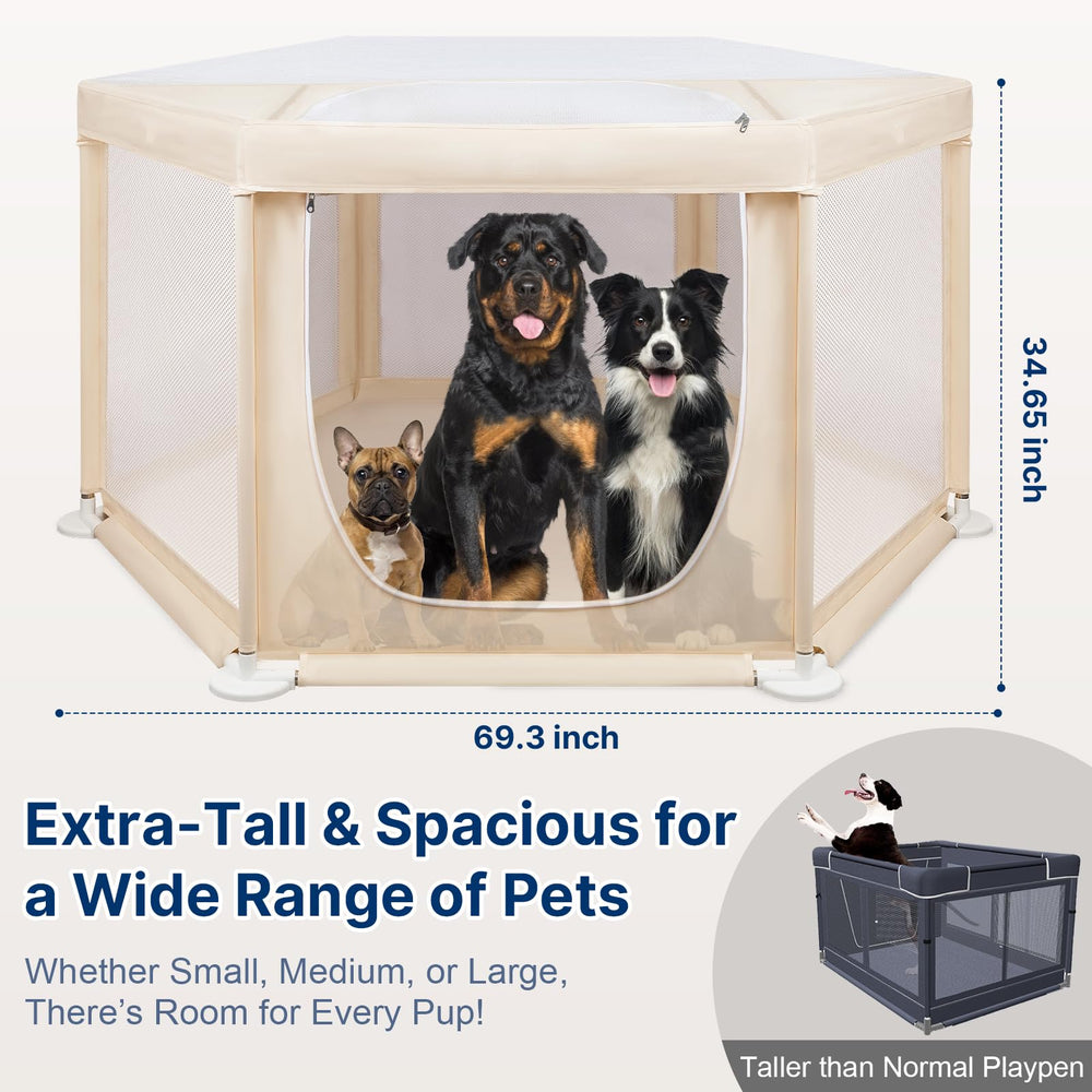 Paw Libero estructura resistente de acero inoxidable y tela Oxford.