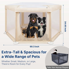 Paw Libero estructura resistente de acero inoxidable y tela Oxford.